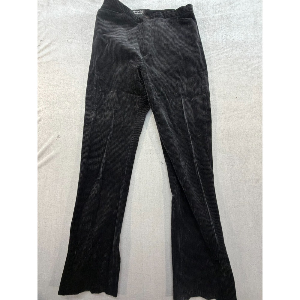 Teenflo Women Dress Pants Black Size 8 Cotton Spandex blend